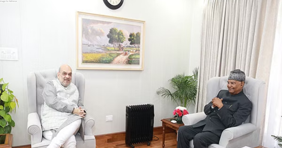 Amit Shah meets V-P Jagdeep Dhankar, former President Ramnath Kovind